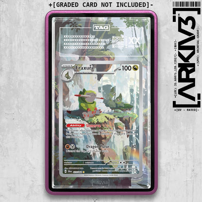 ARKIV3 TAG graded front - Purple