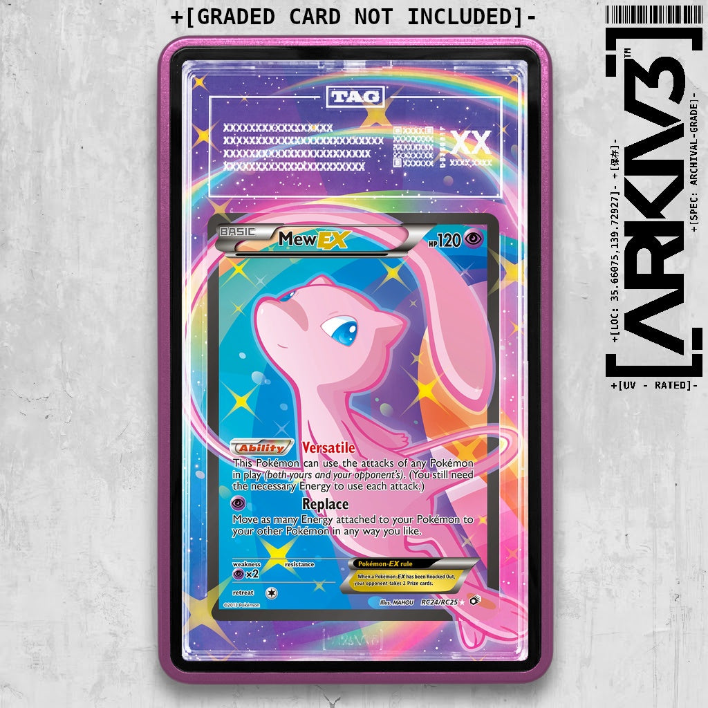ARKIV3 TAG graded front - Purple