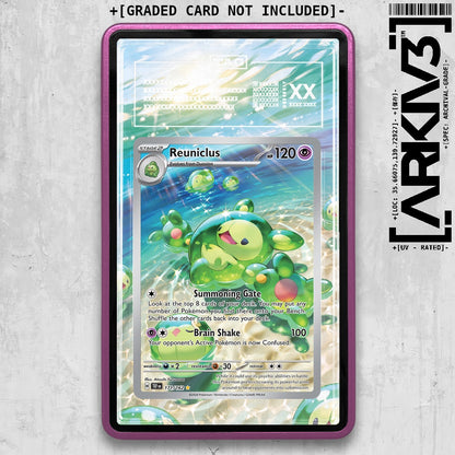 ARKIV3 TAG graded front - Purple