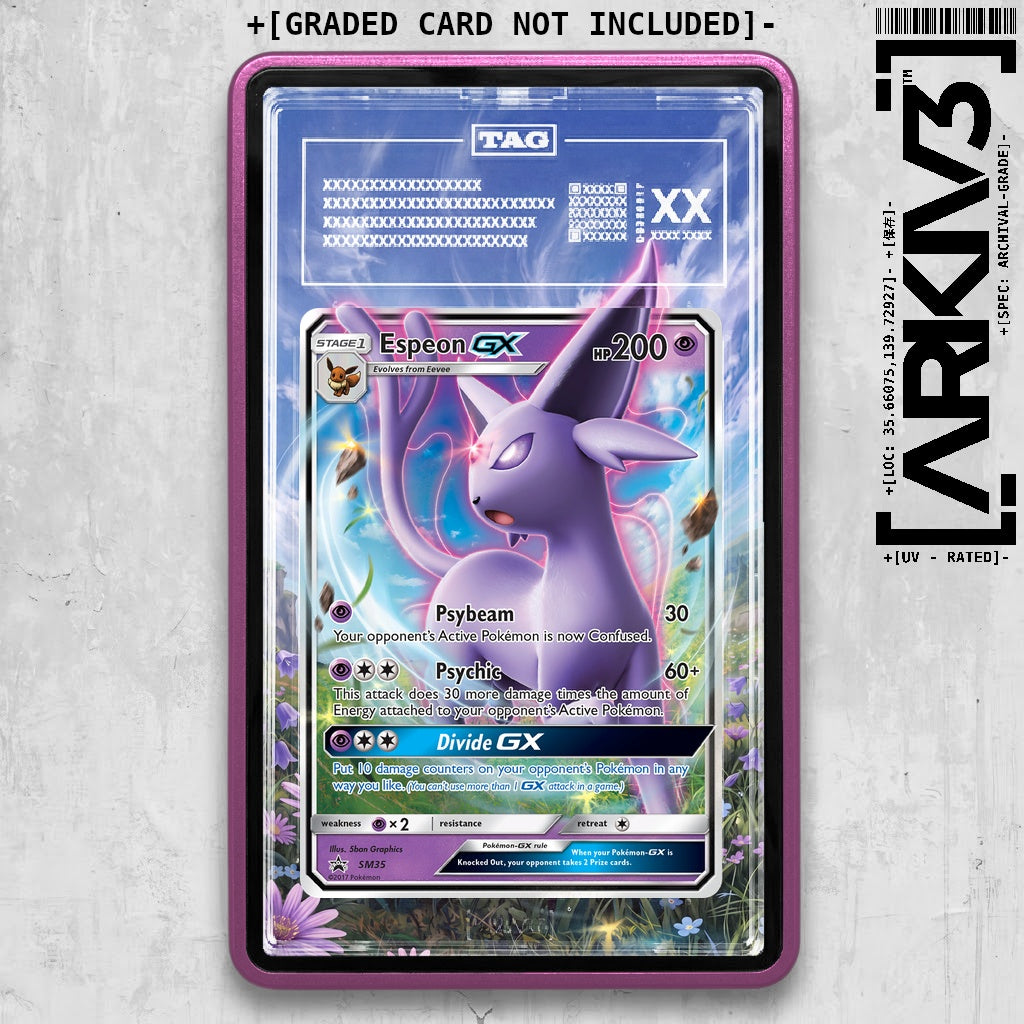 ARKIV3 TAG graded front - Purple