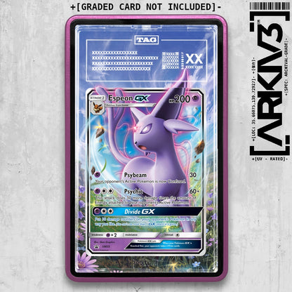 ARKIV3 TAG graded front - Purple
