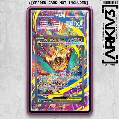 ARKIV3 TAG graded front - Purple