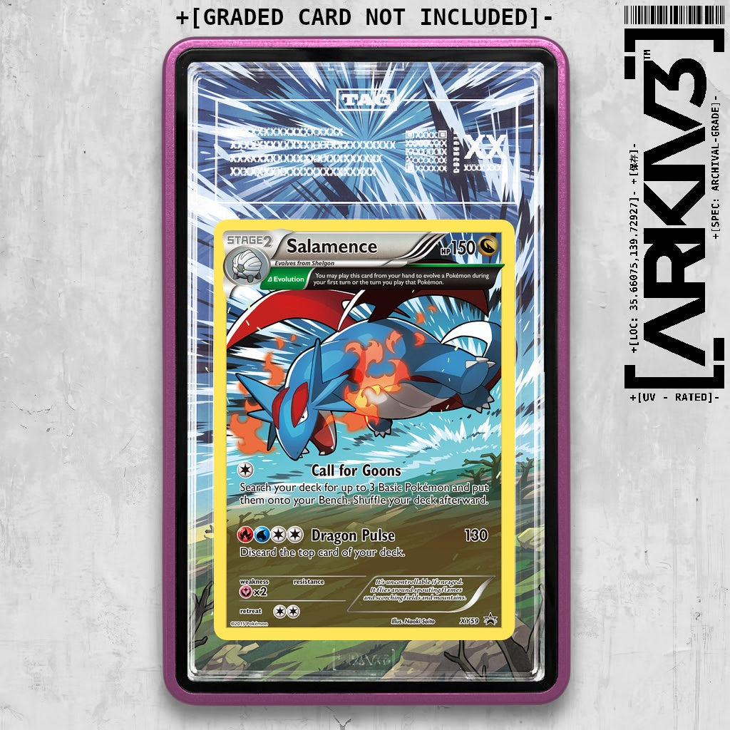 ARKIV3 TAG graded front - Purple