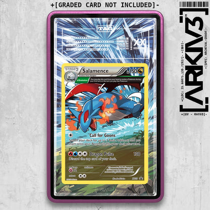 ARKIV3 TAG graded front - Purple