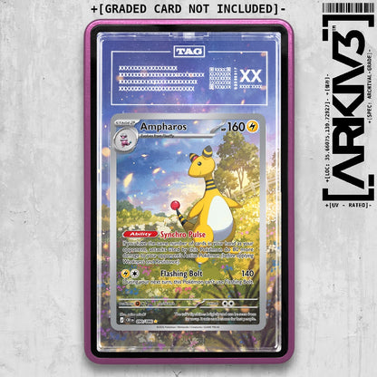 ARKIV3 TAG graded front - Purple