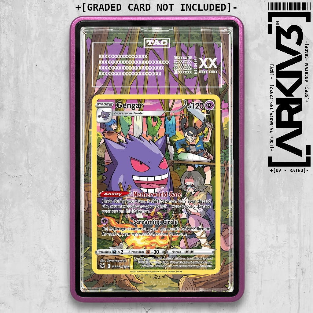 ARKIV3 TAG graded front - Purple