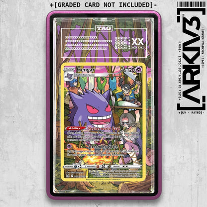 ARKIV3 TAG graded front - Purple
