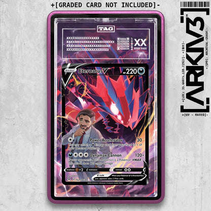 ARKIV3 TAG graded front - Purple