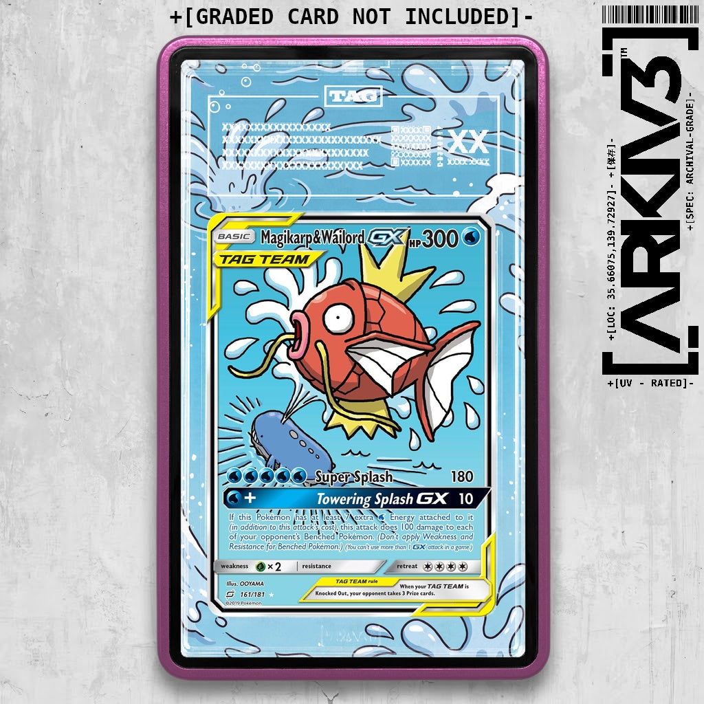 ARKIV3 TAG graded front - Purple