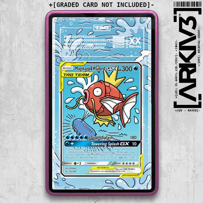 ARKIV3 TAG graded front - Purple