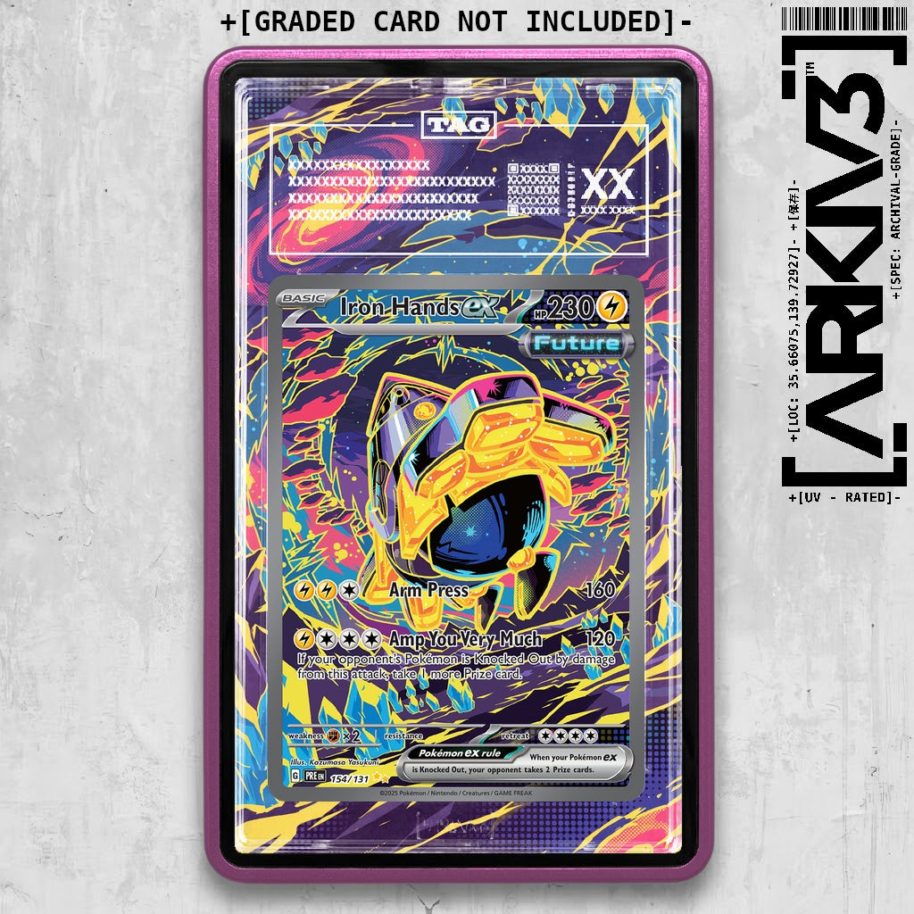 ARKIV3 TAG graded front - Purple