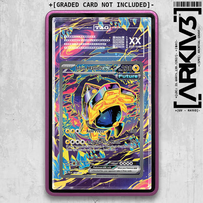 ARKIV3 TAG graded front - Purple