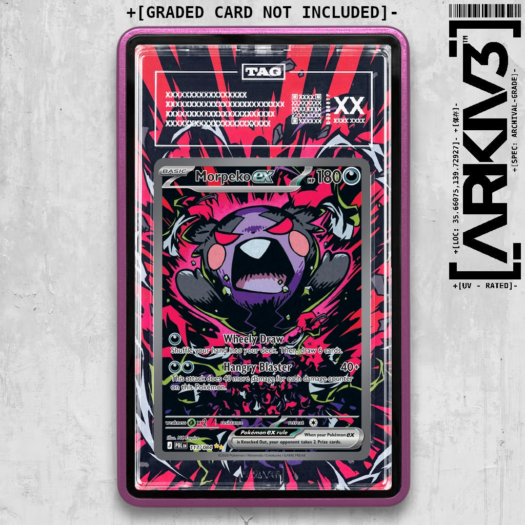 ARKIV3 TAG graded front - Purple