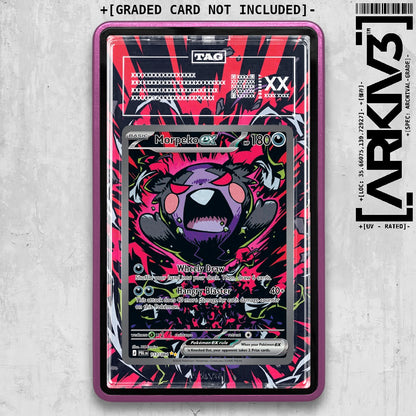 ARKIV3 TAG graded front - Purple