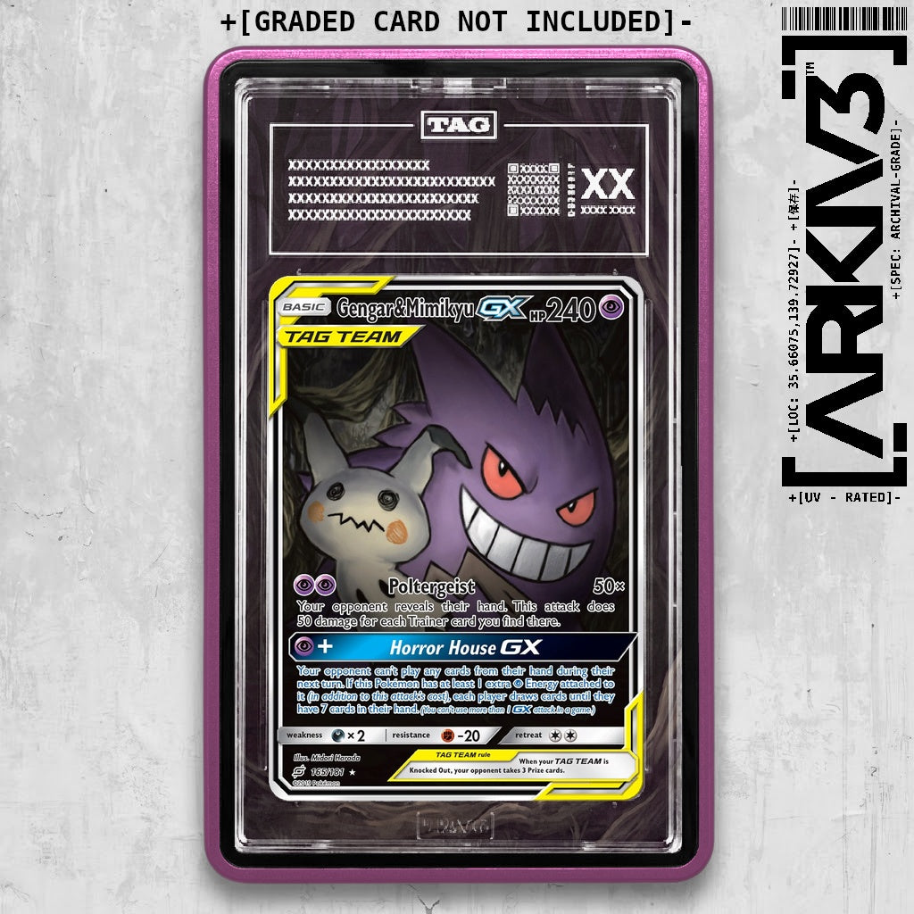 ARKIV3 TAG graded front - Purple