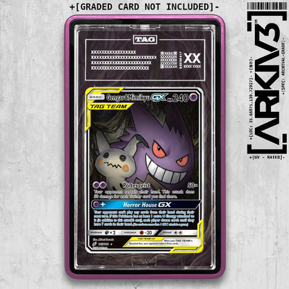 ARKIV3 TAG graded front - Purple