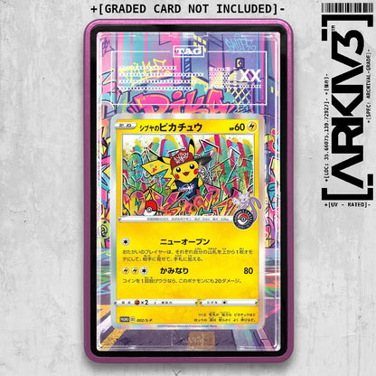 ARKIV3 TAG graded front - Purple