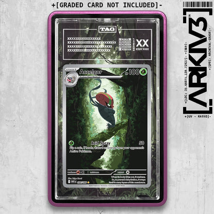 ARKIV3 TAG graded front - Purple