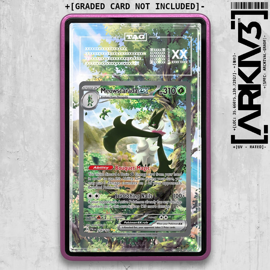ARKIV3 TAG graded front - Purple
