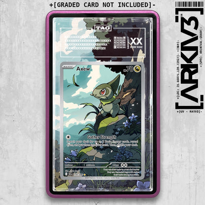 ARKIV3 TAG graded front - Purple
