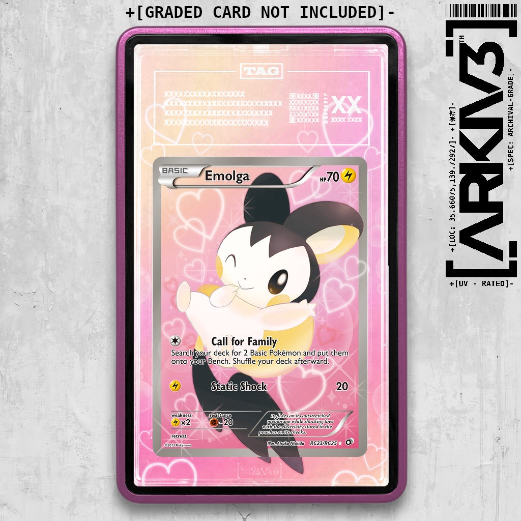 ARKIV3 TAG graded front - Purple