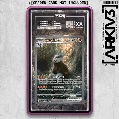 ARKIV3 TAG graded front - Purple
