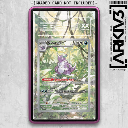 ARKIV3 TAG graded front - Purple