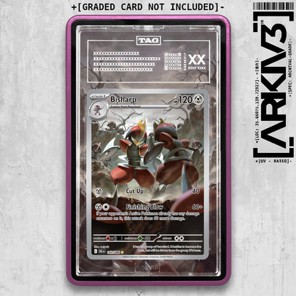 ARKIV3 TAG graded front - Purple