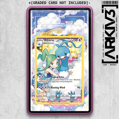 ARKIV3 TAG graded front - Purple
