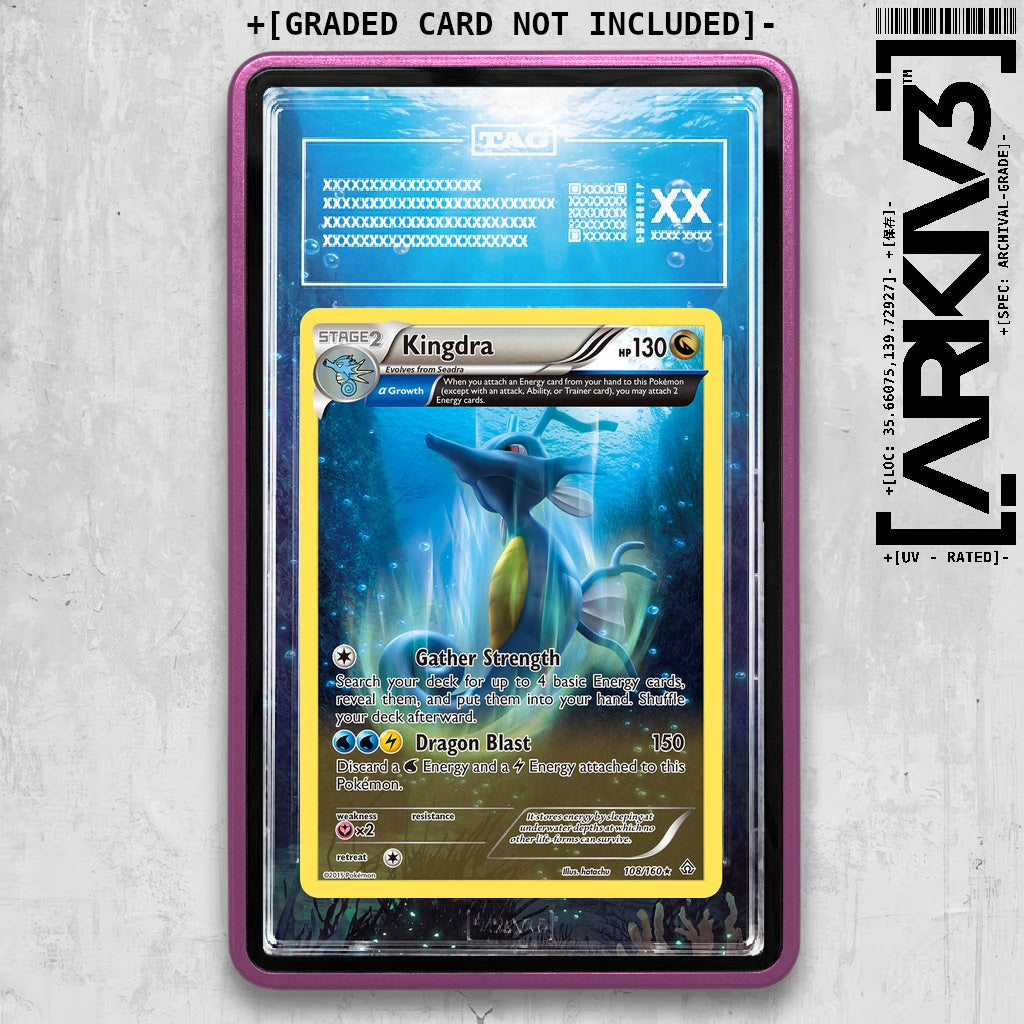 ARKIV3 TAG graded front - Purple