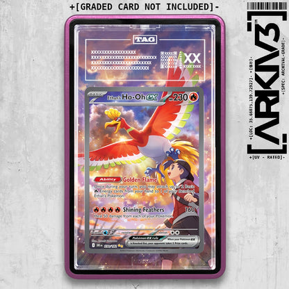 ARKIV3 TAG graded front - Purple