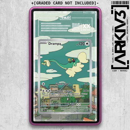 ARKIV3 TAG graded front - Purple