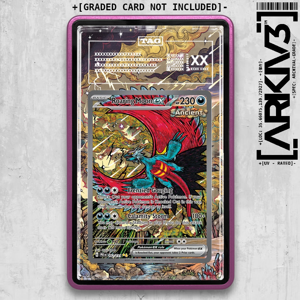 ARKIV3 TAG graded front - Purple