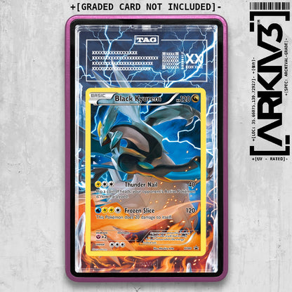 ARKIV3 TAG graded front - Purple