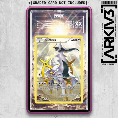 ARKIV3 TAG graded front - Purple
