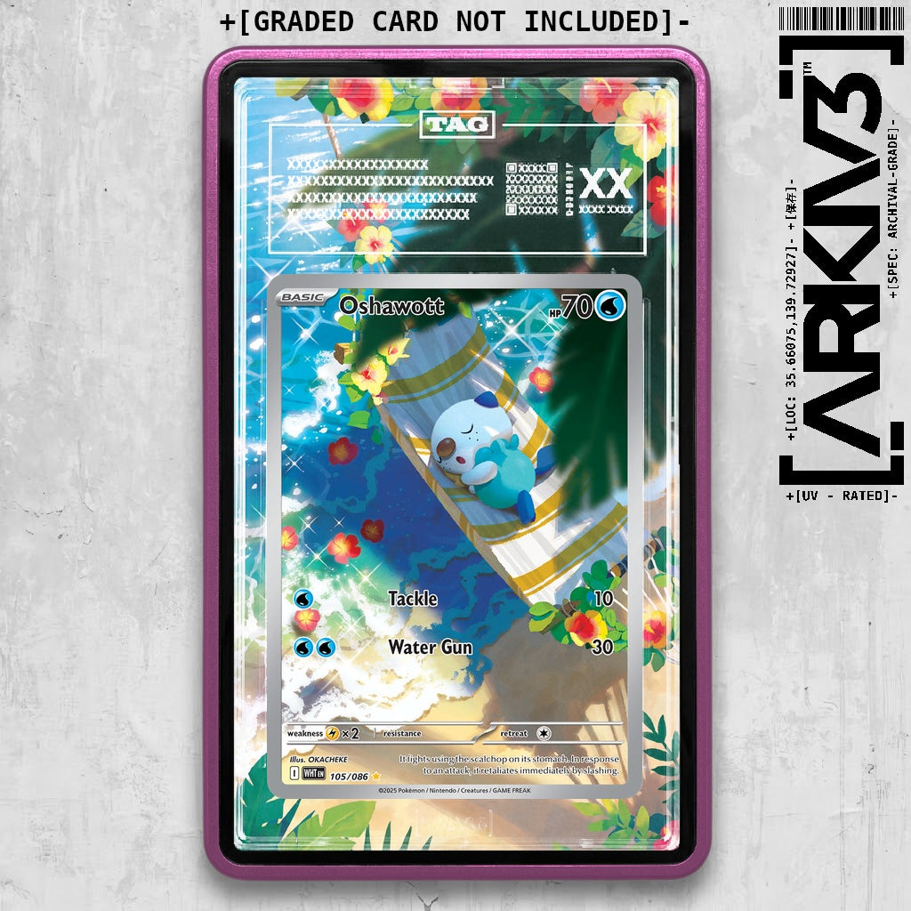 ARKIV3 TAG graded front - Purple