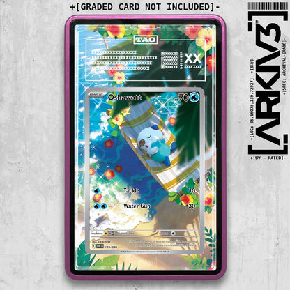 ARKIV3 TAG graded front - Purple