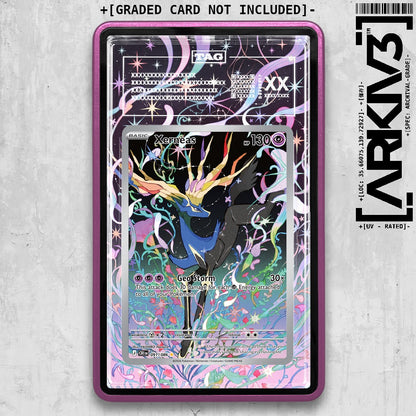ARKIV3 TAG graded front - Purple