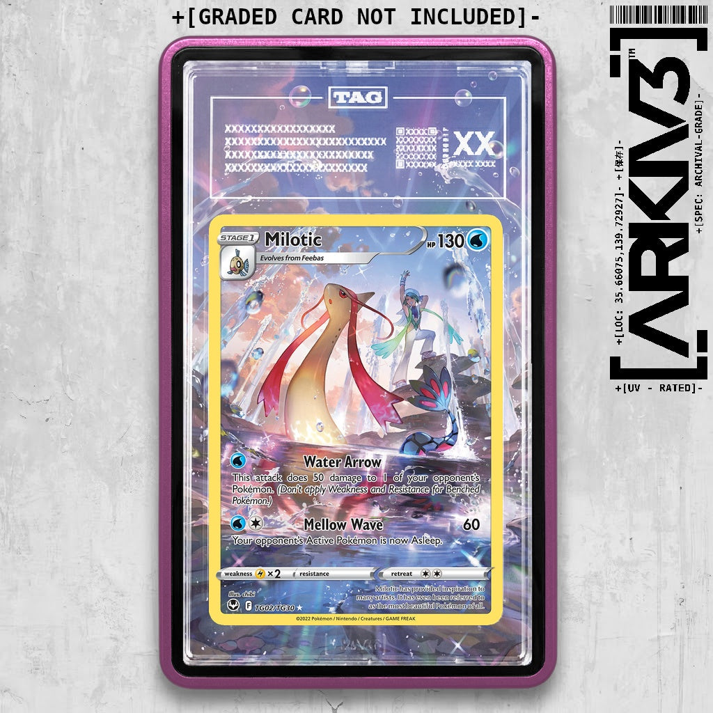 ARKIV3 TAG graded front - Purple