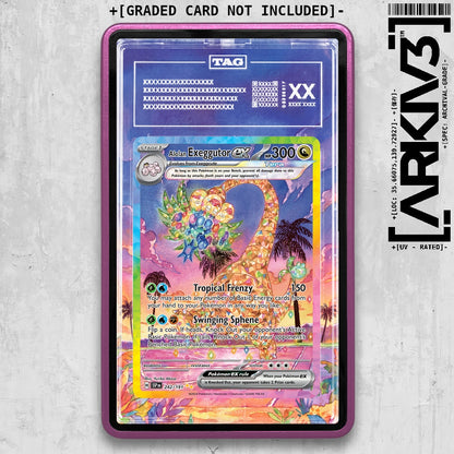 ARKIV3 TAG graded front - Purple