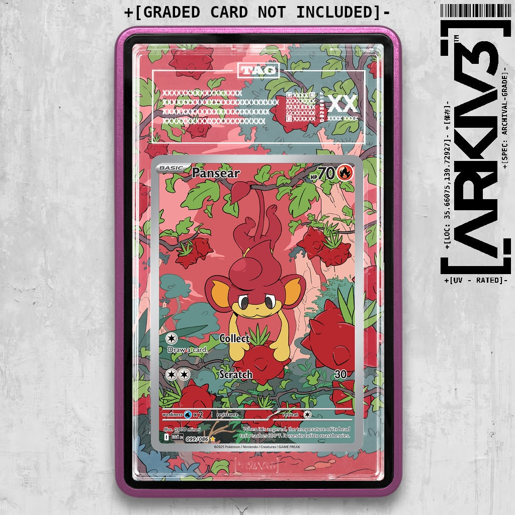 ARKIV3 TAG graded front - Purple