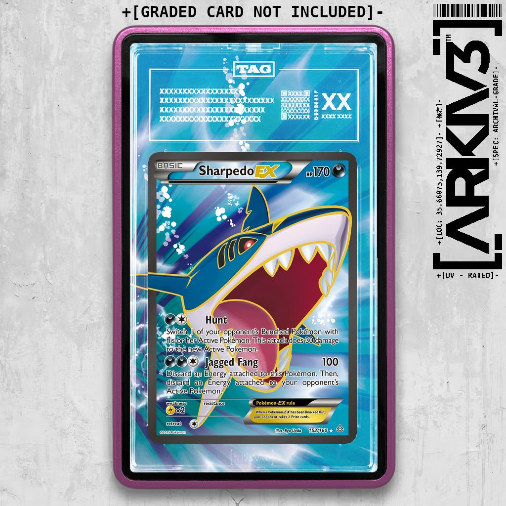 ARKIV3 TAG graded front - Purple
