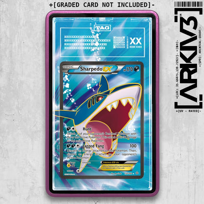 ARKIV3 TAG graded front - Purple