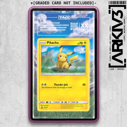 ARKIV3 TAG graded front - Purple