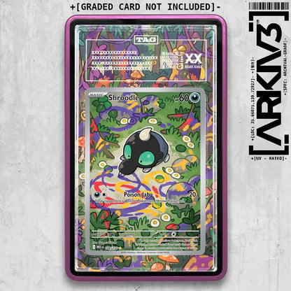 ARKIV3 TAG graded front - Purple