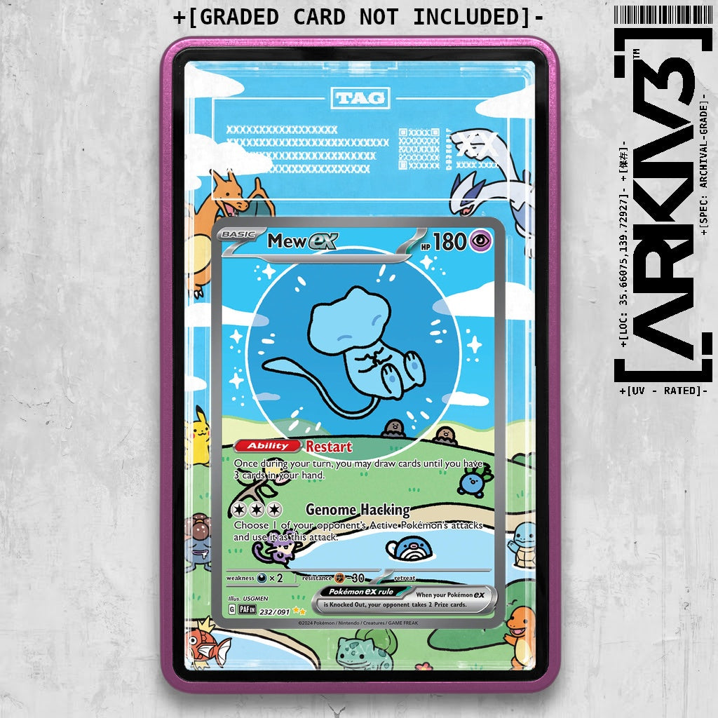 ARKIV3 TAG graded front - Purple