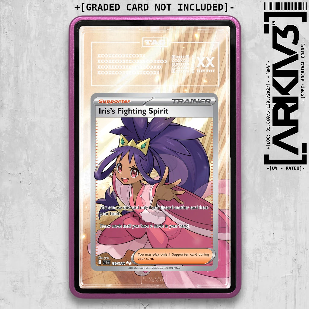 ARKIV3 TAG graded front - Purple