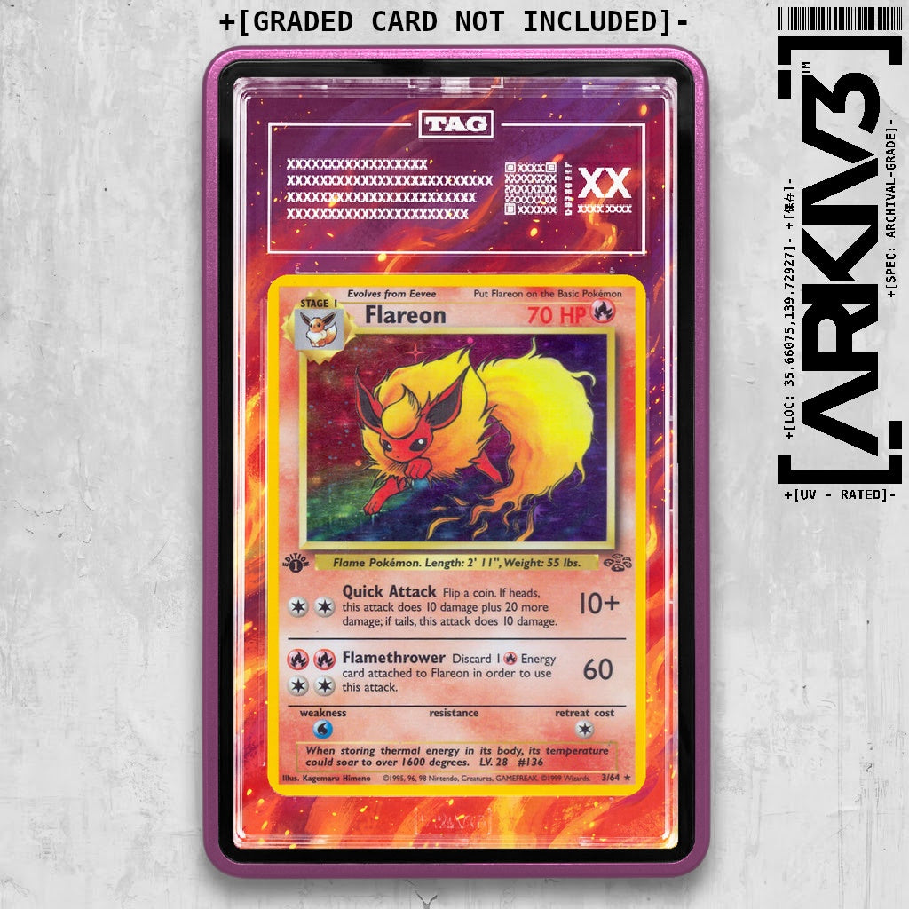 ARKIV3 TAG graded front - Purple