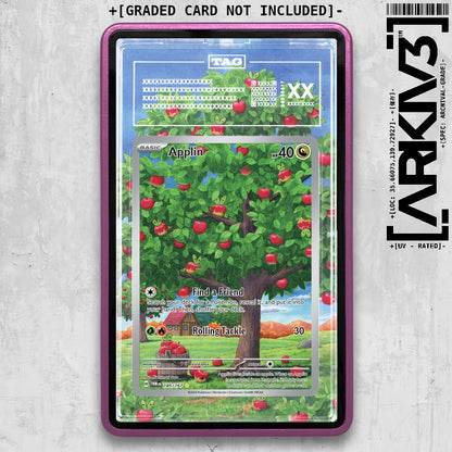 ARKIV3 TAG graded front - Purple