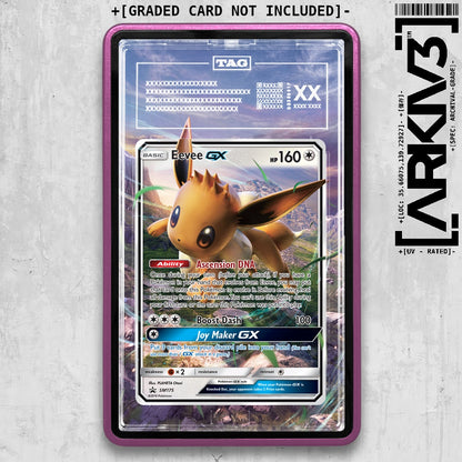 ARKIV3 TAG graded front - Purple